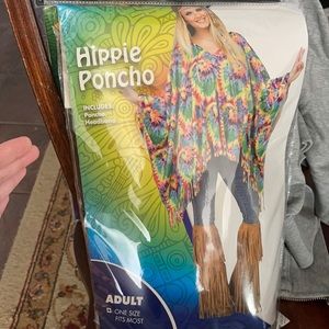 Adult 70s Poncho